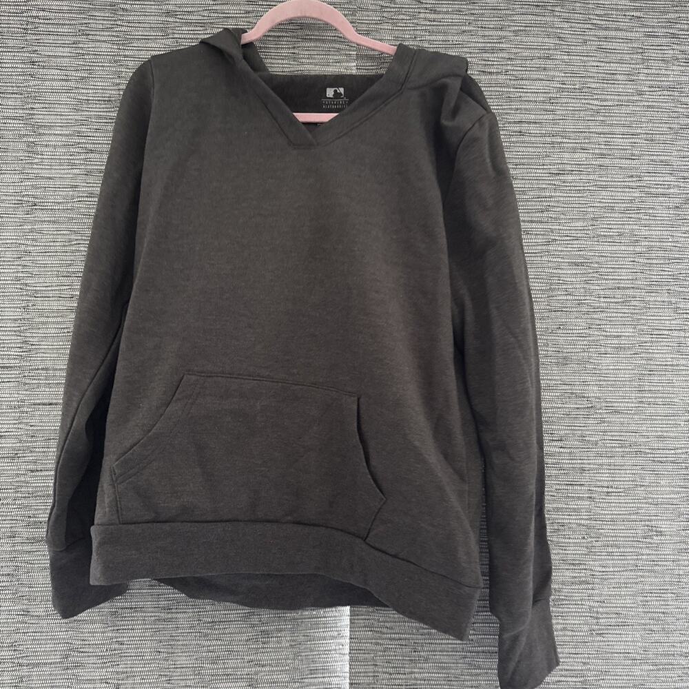 Genuine Merchandise Plain Hoodie, Grey, XL